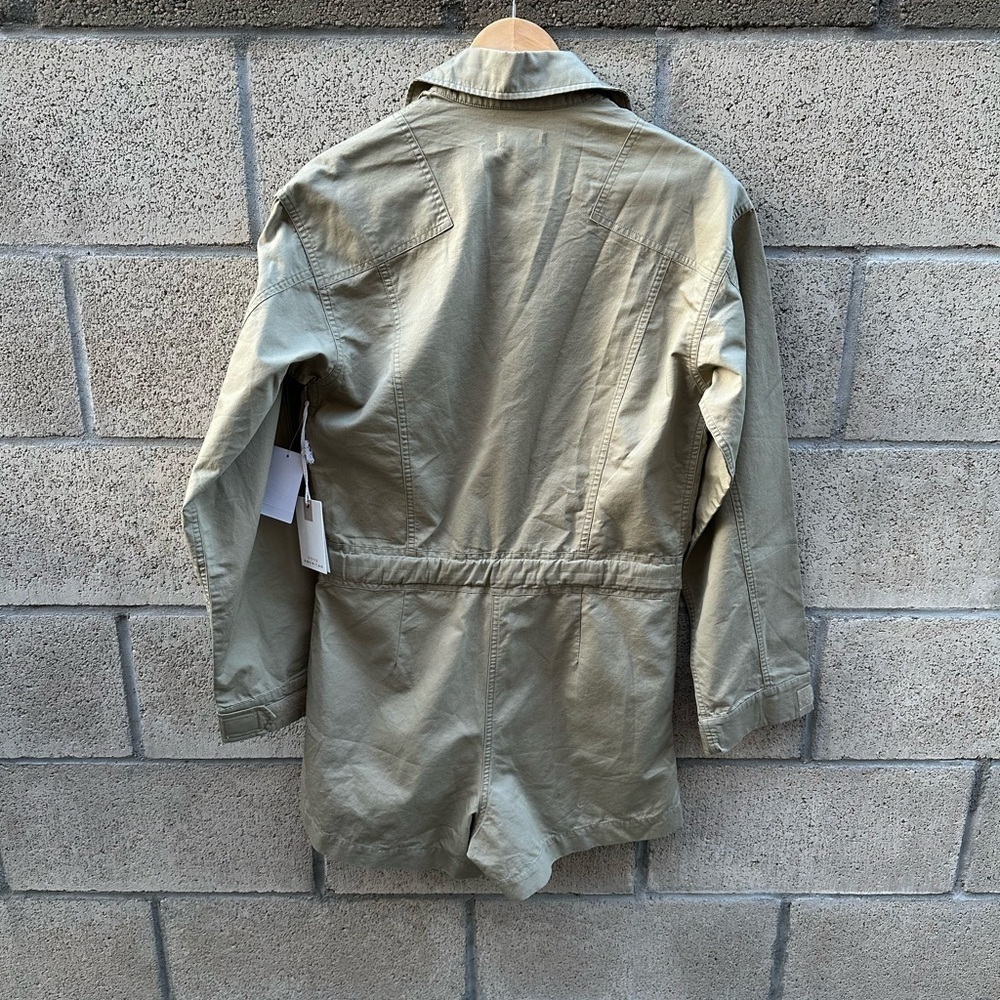 Good American Flight Jumpsuit Khaki Brown Women’s Size 0 NWT! - Picture 7 of 11